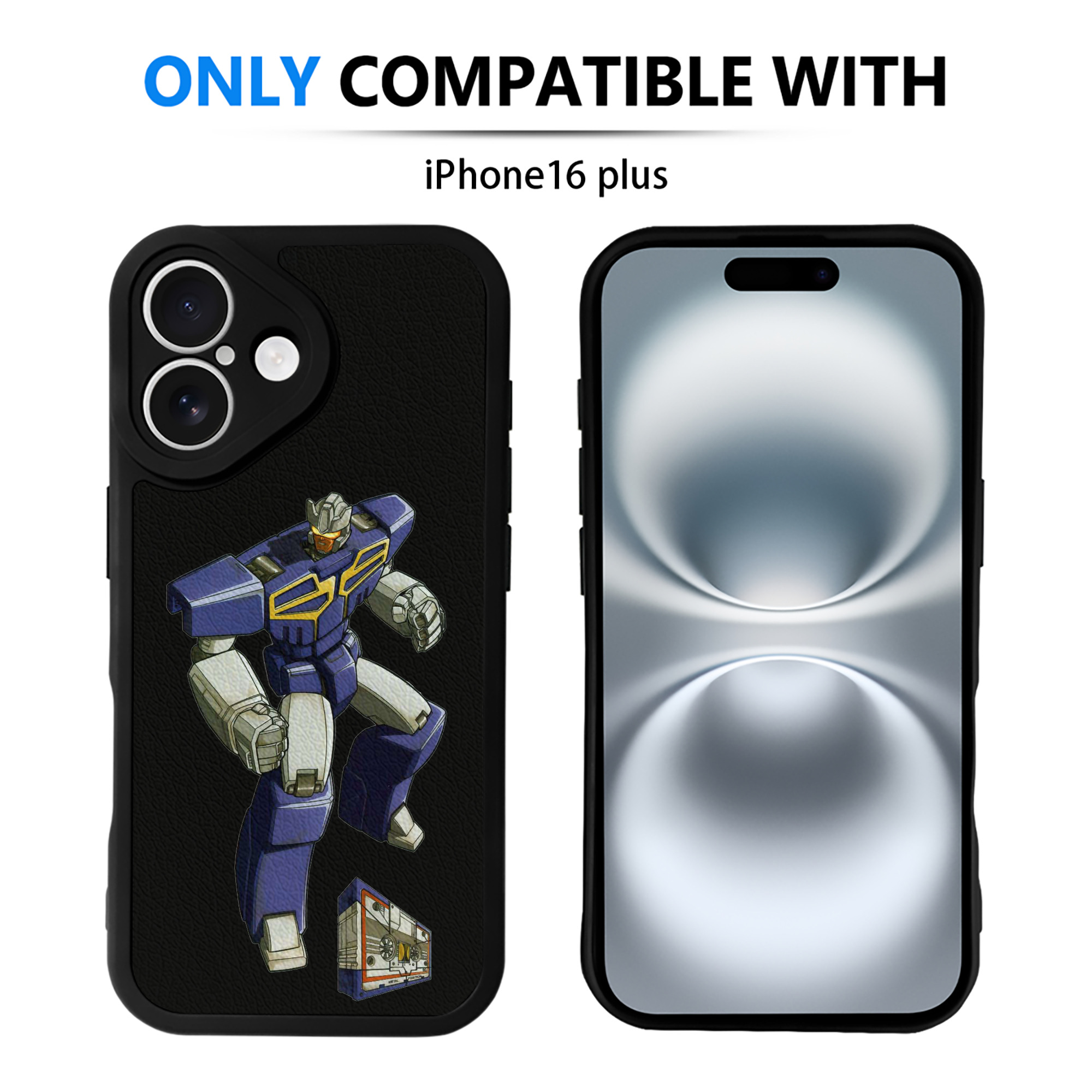 （画像用）  【iPhone 16シリーズ対応】シリコンスマホケース（レザー調） 材質：シリコン